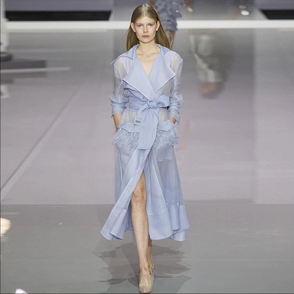 Source Unknown Jackets & Blazers - New spring/summer Coat/dress runway dress size